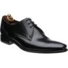 Loake Hannibal Brogues -Prestige Shoe Shop loake hannibal in handpainted black calf 1