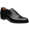 Loake Stonegate Oxfords -Prestige Shoe Shop loake stonegate in carbon black calf 1