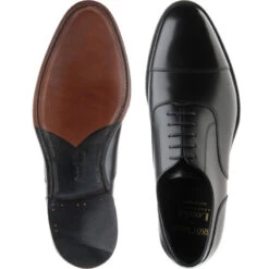 Loake Stonegate Oxfords -Prestige Shoe Shop loake stonegate in carbon black calf 3