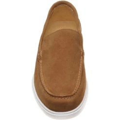 Loake Tuscany Rubber-soled Loafers -Prestige Shoe Shop loake tuscany in chestnut suede 2