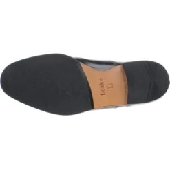 Loake Woodstock Semi-brogues -Prestige Shoe Shop loake woodstock in black calf and polished 4