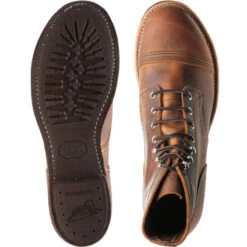 Iron Ranger Rubber-soled Boots -Prestige Shoe Shop red wing iron ranger in copper rough and tough 3