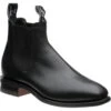 Comfort Craftsman Rubber-soled Chelsea Boots 2 Comfort Craftsman Rubber-soled Chelsea Boots -Prestige Shoe Shop rm williams comfort craftsman in black calf 1