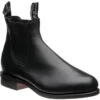 Comfort Turnout Rubber-soled Chelsea Boots 1 Comfort Turnout Rubber-soled Chelsea Boots -Prestige Shoe Shop rm williams comfort turnout in black calf 1