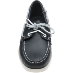Sebago Dockside Portland Rubber-soled Deck Shoes 6 Sebago Dockside Portland Rubber-soled Deck Shoes -Prestige Shoe Shop sebago dockside portland in blue night 2