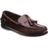 Sebago Ketch Rubber-soled Deck Shoes -Prestige Shoe Shop sebago ketch in brown oiled 1