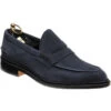 Adam Loafers -Prestige Shoe Shop trickers adam in denim suede 1