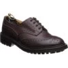 Ilkleyrubber-soled Brogues -Prestige Shoe Shop trickers ilkley in brown zug grain 1
