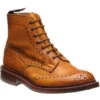 Stowrubber-soled Brogue Boots -Prestige Shoe Shop trickers stow rubber in acorn muflone 1
